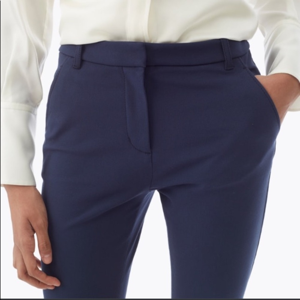 Phillip Lim Navy Trouser Dress Pants Work Slim 2